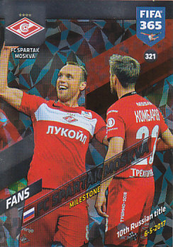 FC Spartak Moskva Spartak Moscow 2018 FIFA 365 Milestone #321